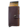 Miniwallet Original Secrid m-chocolate Wallets One Size / Chocolate