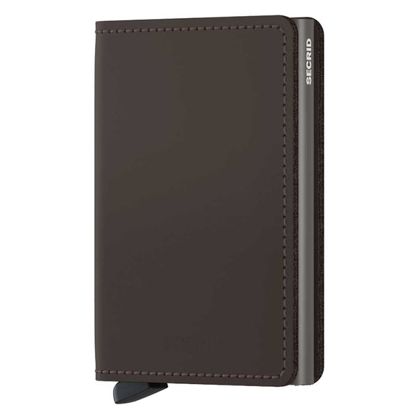 Slimwallet Matte Secrid sm-truffle Wallets One Size / Truffle
