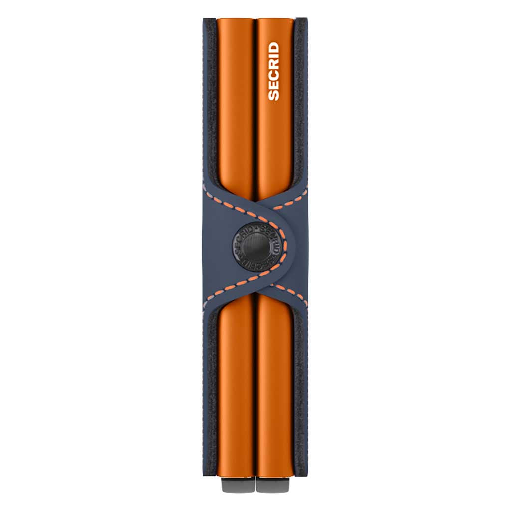 Twinwallet Matte Secrid tm-nightblue-orange Wallets One Size / Night Blue/Orange