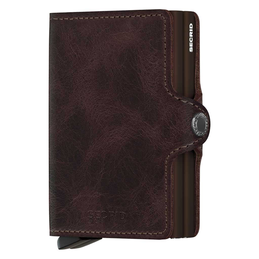 Twinwallet Vintage Secrid tv-chocolate Wallets One Size / Chocolate