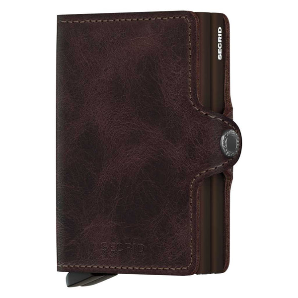 Twinwallet Vintage Secrid tv-chocolate Wallets One Size / Chocolate