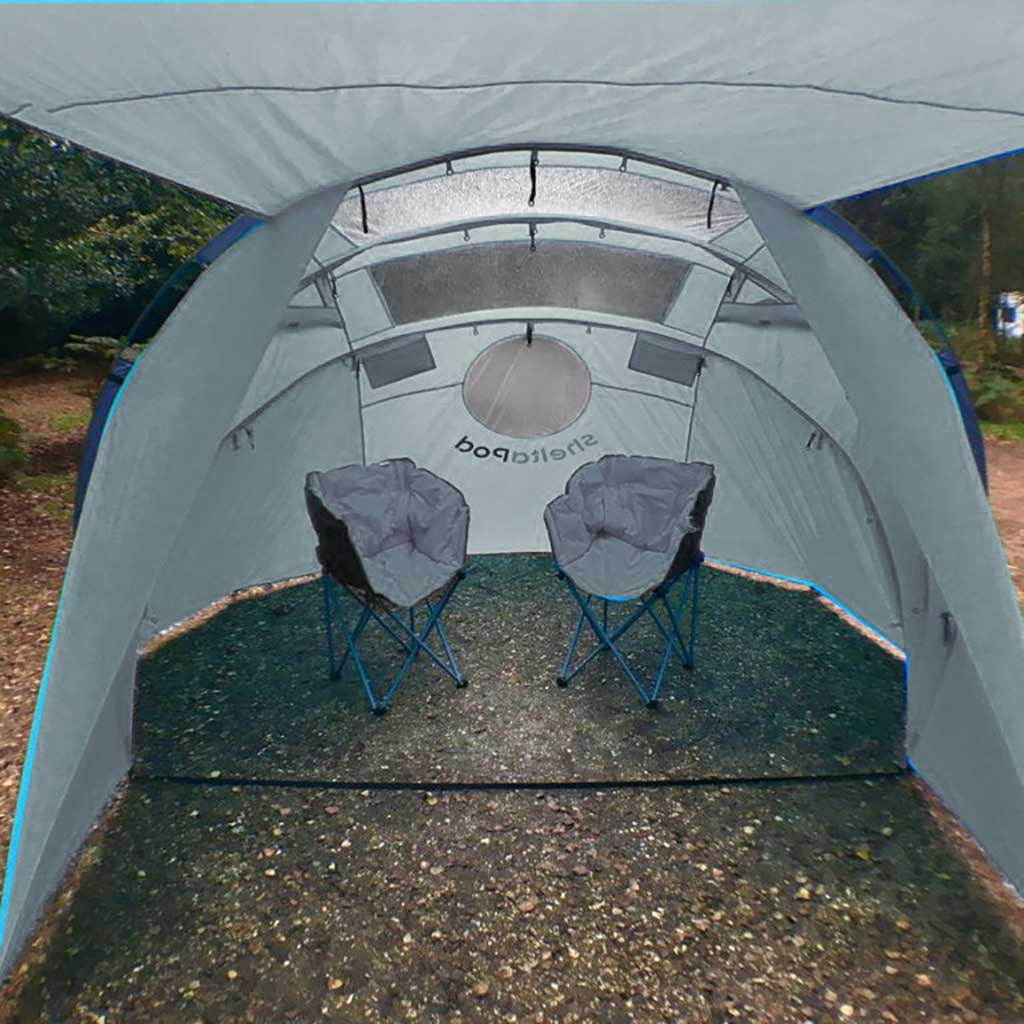 drive away tents SheltaPod | SheltaPod Drive-Away Awning | Car Tent | Grey