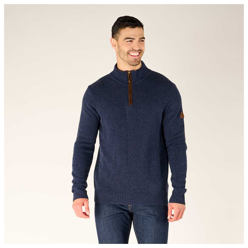 Sherpa Adventure Gear | Kangtega 1/4 Zip Sweater | Men's | Rathee Blue ...