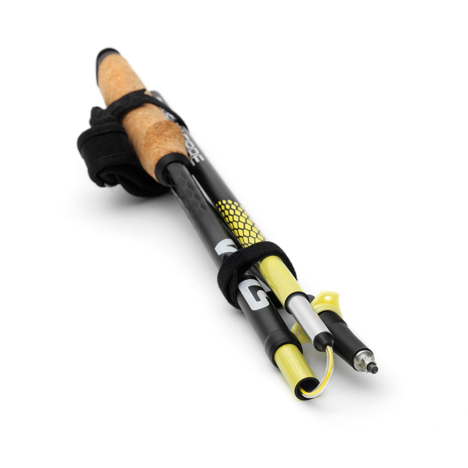 Running Poles Carbon Z | Fixed | 120cm Silva 38607 Walking Poles 120cm / Black/Yellow