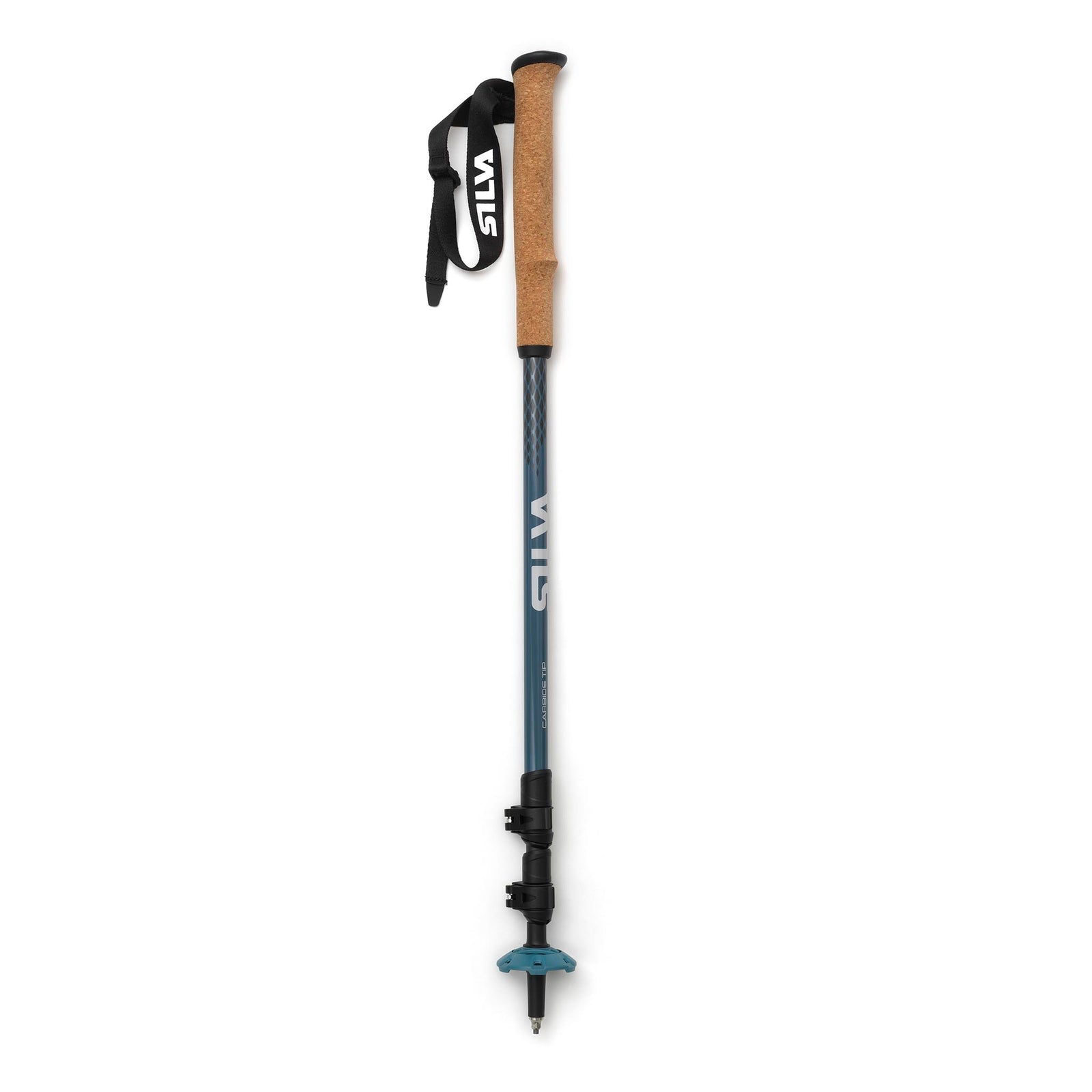 Trekking Poles Alu | 140cm Silva 38614 Walking Poles 140cm / Silver/Blue
