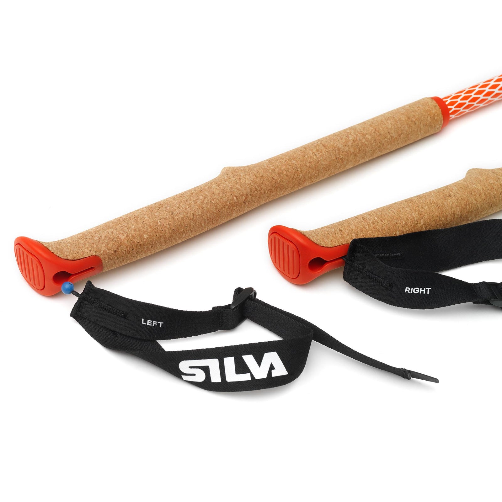 Trekking Poles Alu All Season | Alpine | Tele | 82-145cm Silva 38613 Walking Poles 82-145cm / White/Orange