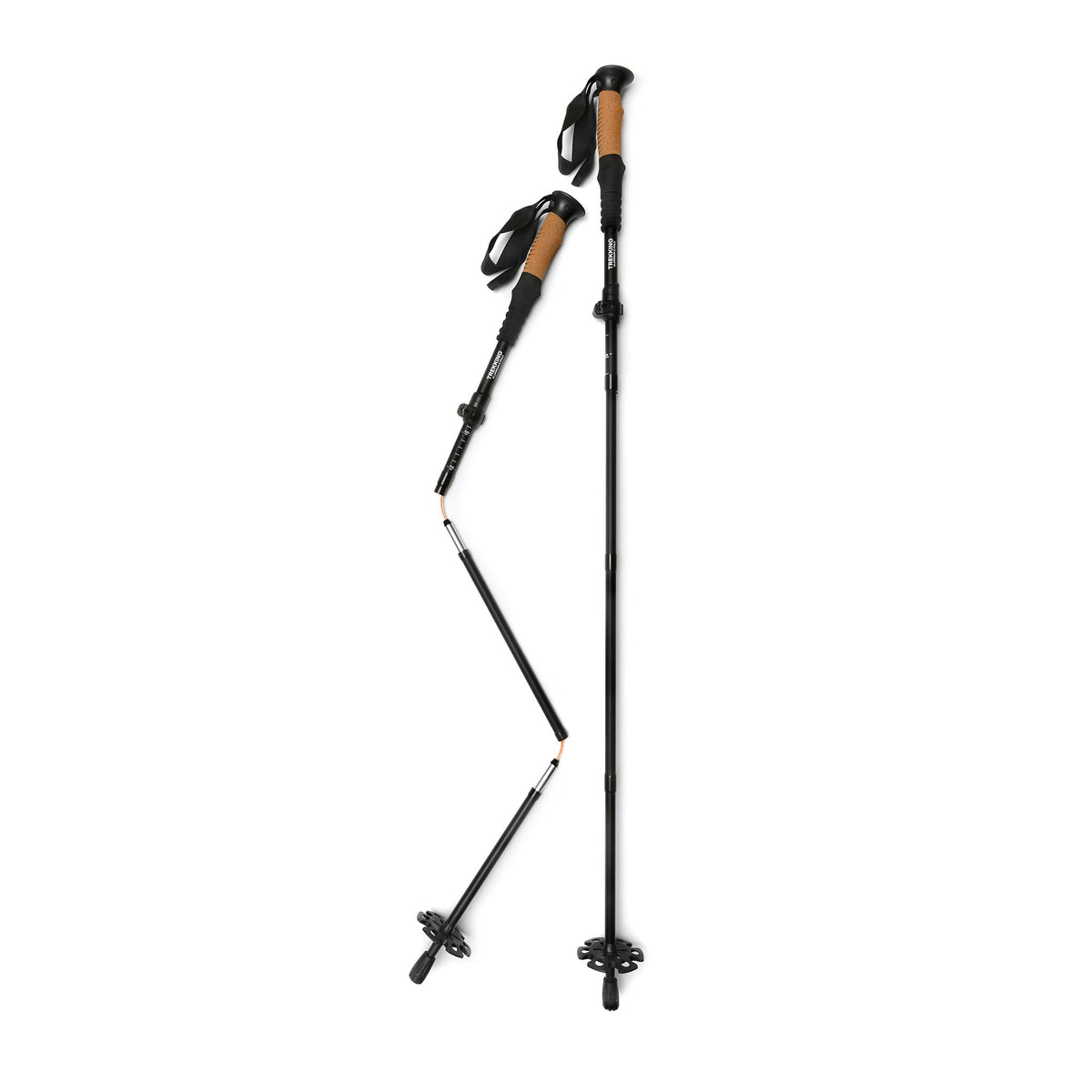 Trekking Poles | Alu Z-Fold | Adjustable | 115-135cm Silva 38455 Walking Poles 115-135cm / Black