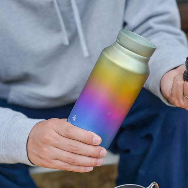 Snow Peak | Aurora Bottle | Drinks Bottle | Rainbow | WildBounds