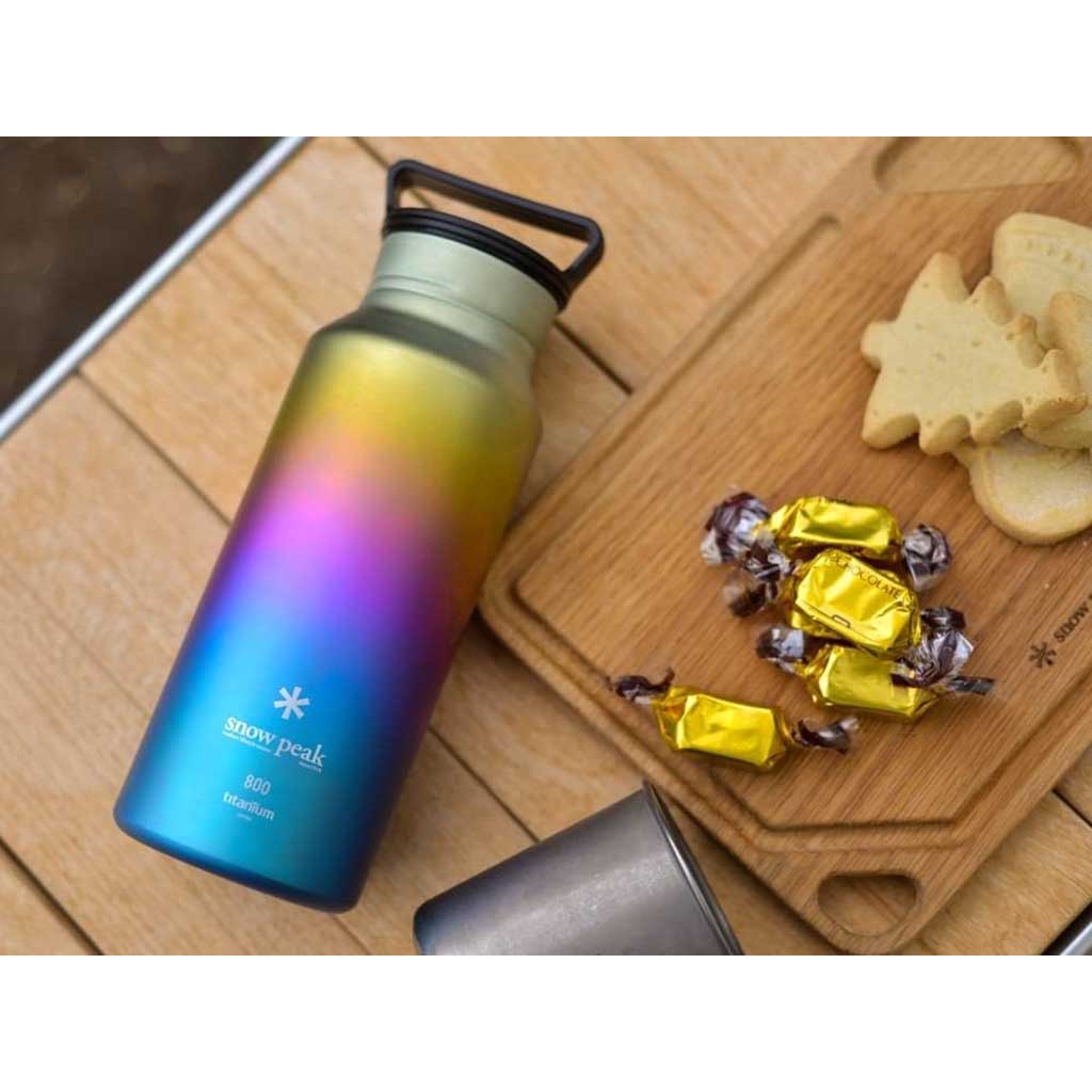 Snow Peak | Aurora Bottle | Drinks Bottle | Rainbow | WildBounds