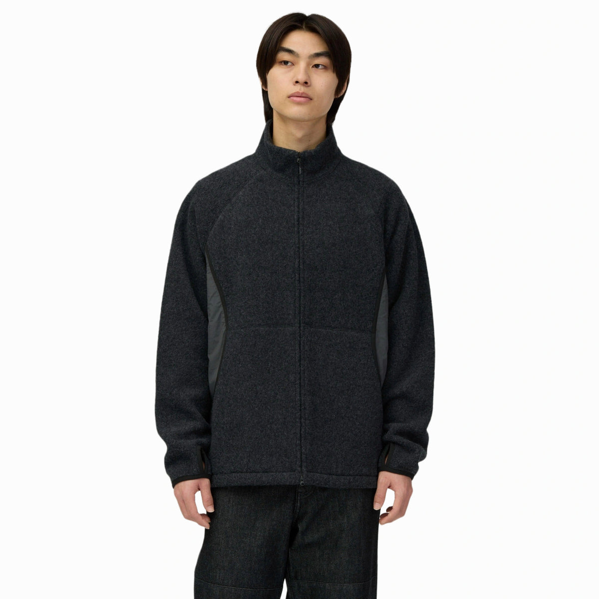 Calamai Wool Fleece Jacket Snow Peak Unisex Fleece Jackets