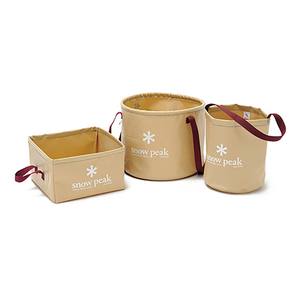 Snow Peak Camping Bucket Jumbo Collapsible Drinks Cooler WildBounds