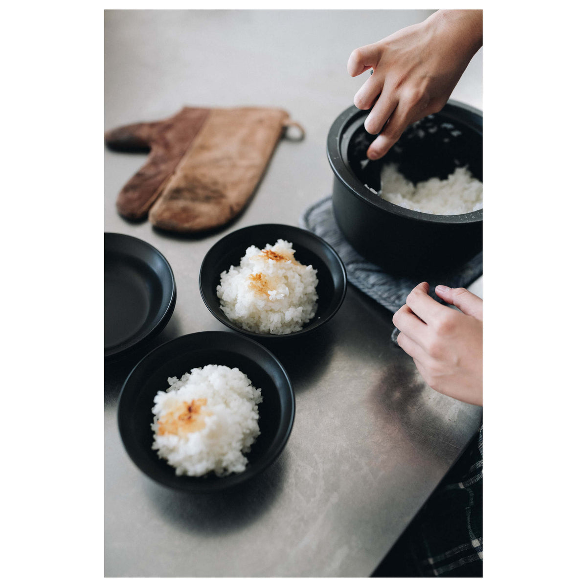 Earthen Pot Zen Snow Peak CS-580 Pot Sets One Size / Black