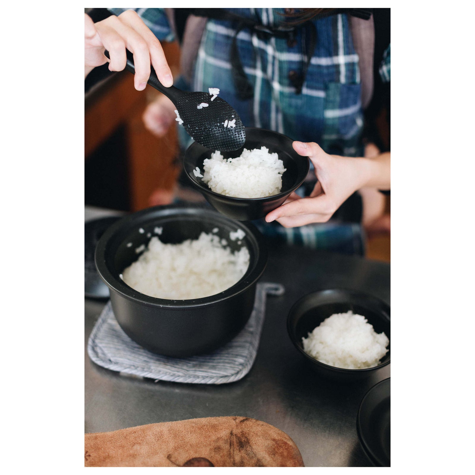 Earthen Pot Zen Snow Peak CS-580 Pot Sets One Size / Black
