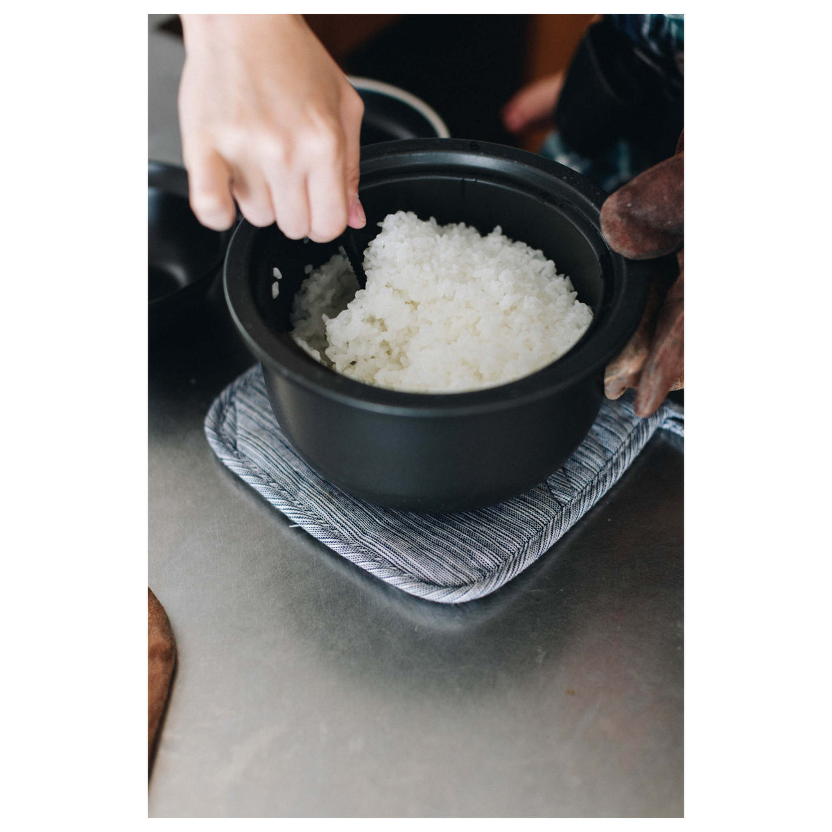 Earthen Pot Zen Snow Peak CS-580 Pot Sets One Size / Black