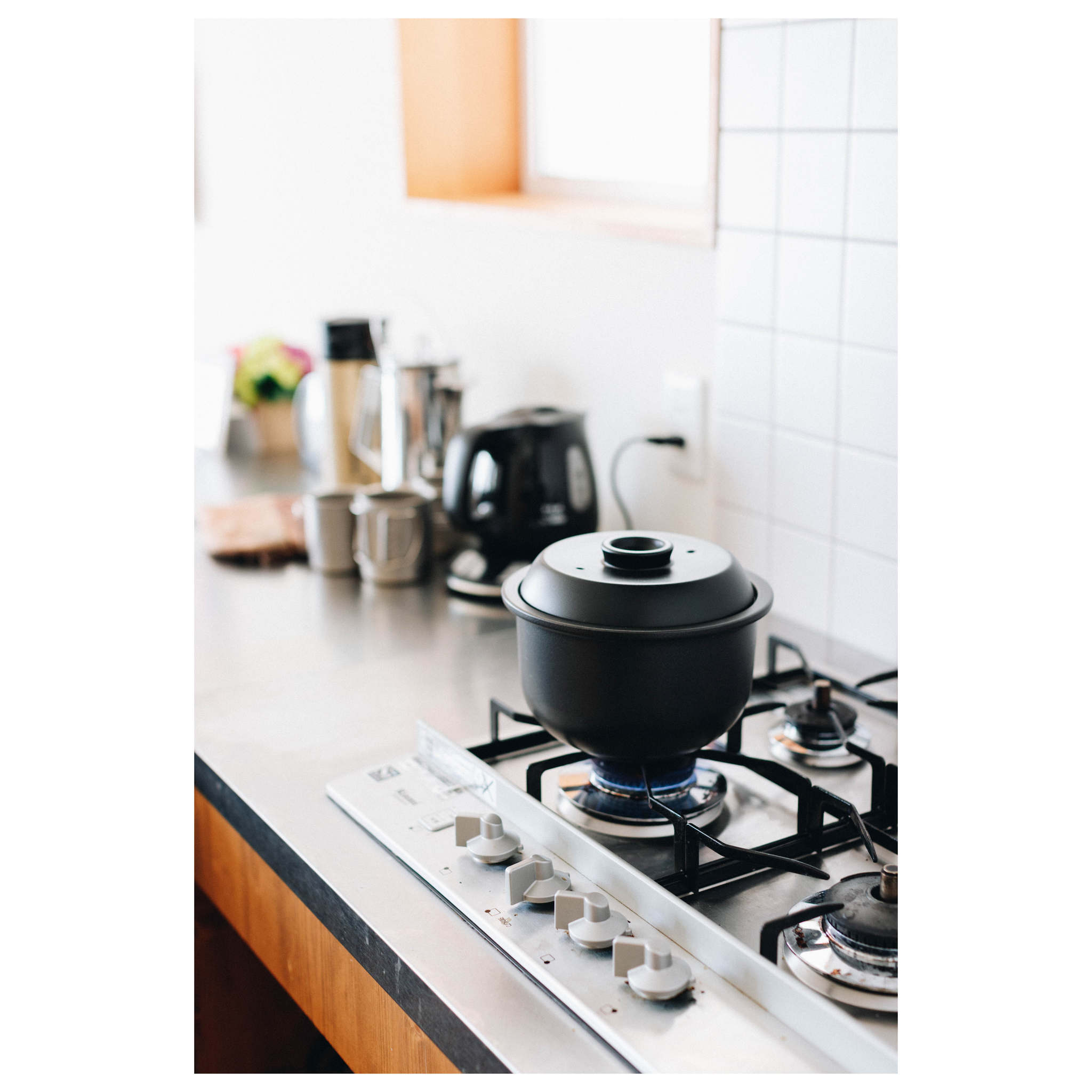 Snow Peak | Earthen Pot Zen | Clay Pot Rice Set | Black | WildBounds