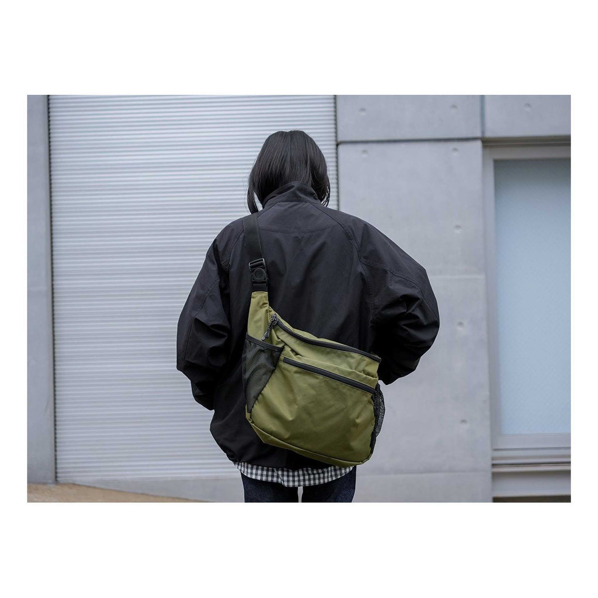 Everyday Use Middle Shoulder Bag Snow Peak AC-25SU40300012 Messenger Bags One Size / Grey