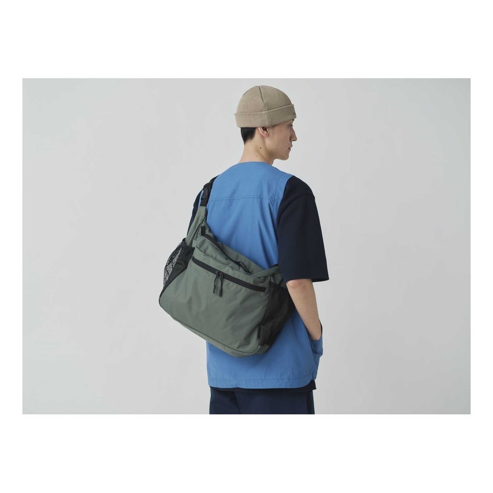 Everyday Use Middle Shoulder Bag Snow Peak AC-25SU40300066 Messenger Bags One Size / Olive