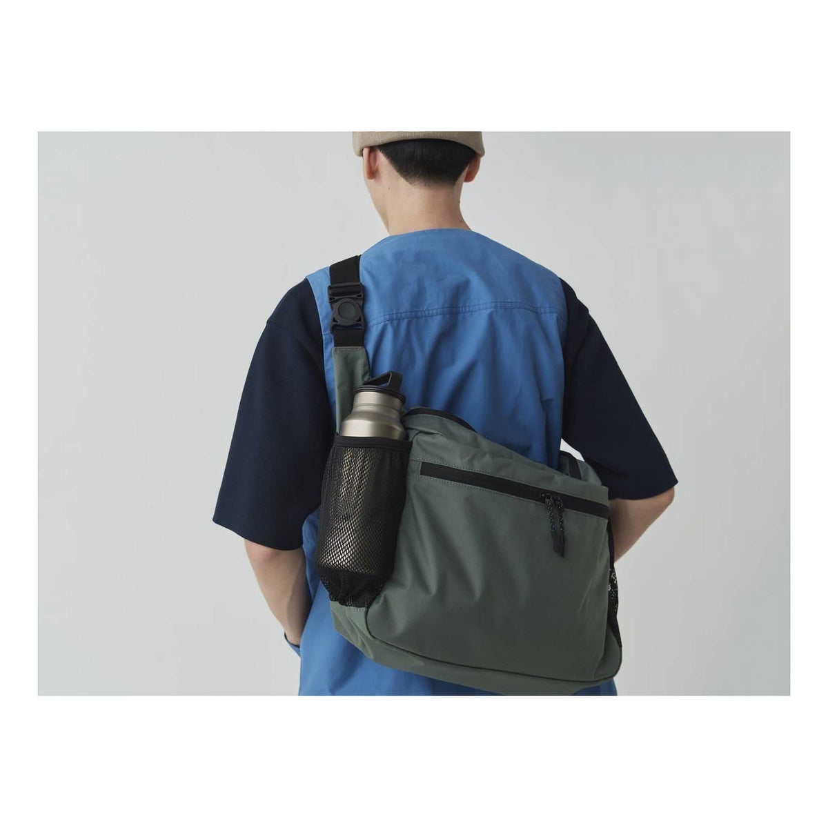 Everyday Use Middle Shoulder Bag Snow Peak AC-25SU40300066 Messenger Bags One Size / Olive