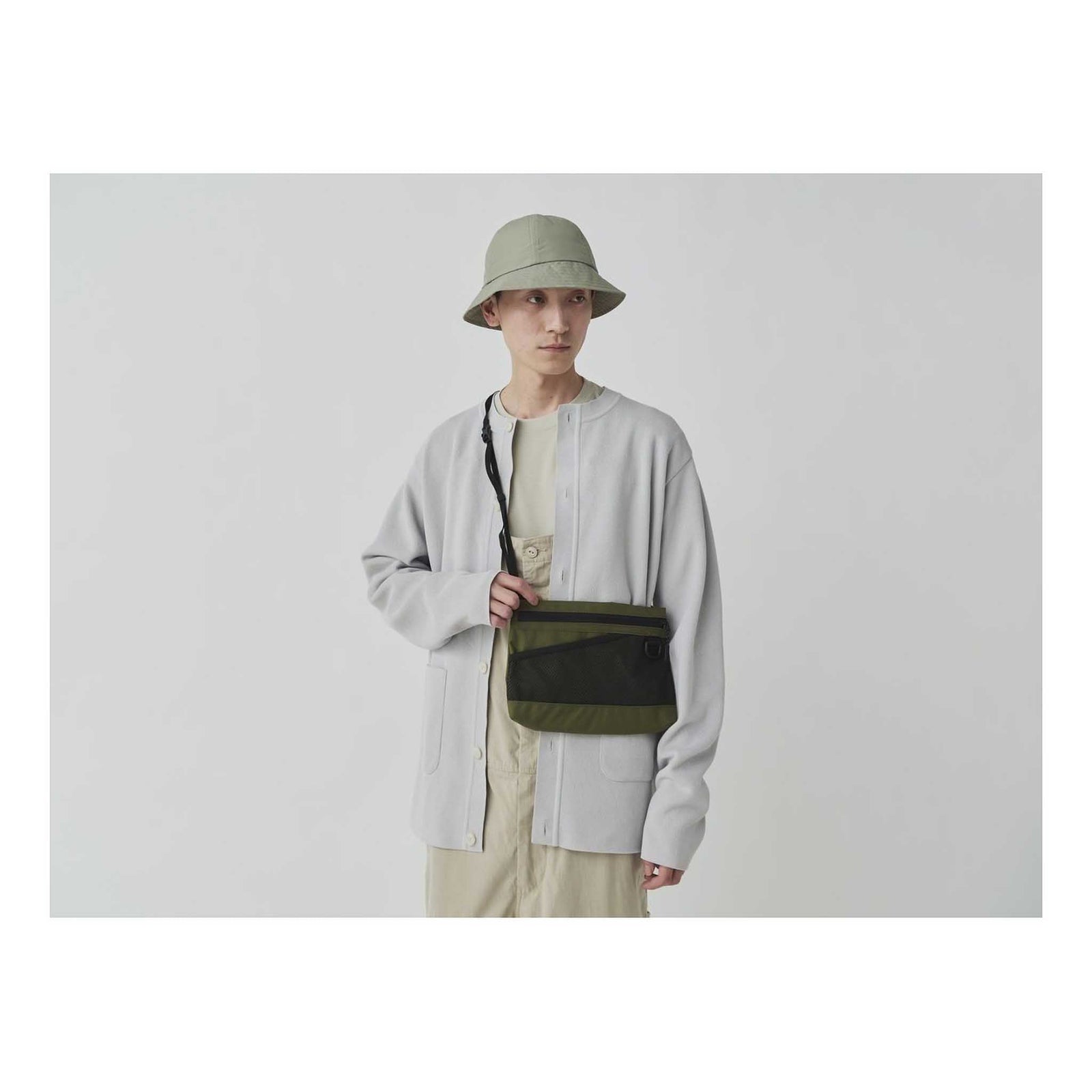 Everyday Use Sacoche Snow Peak AC-25SU40500019 Crossbody Bags One Size / Black