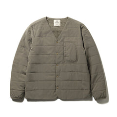 Snow Peak | Flexible Insulated Cardigan | Khaki | WildBounds UK