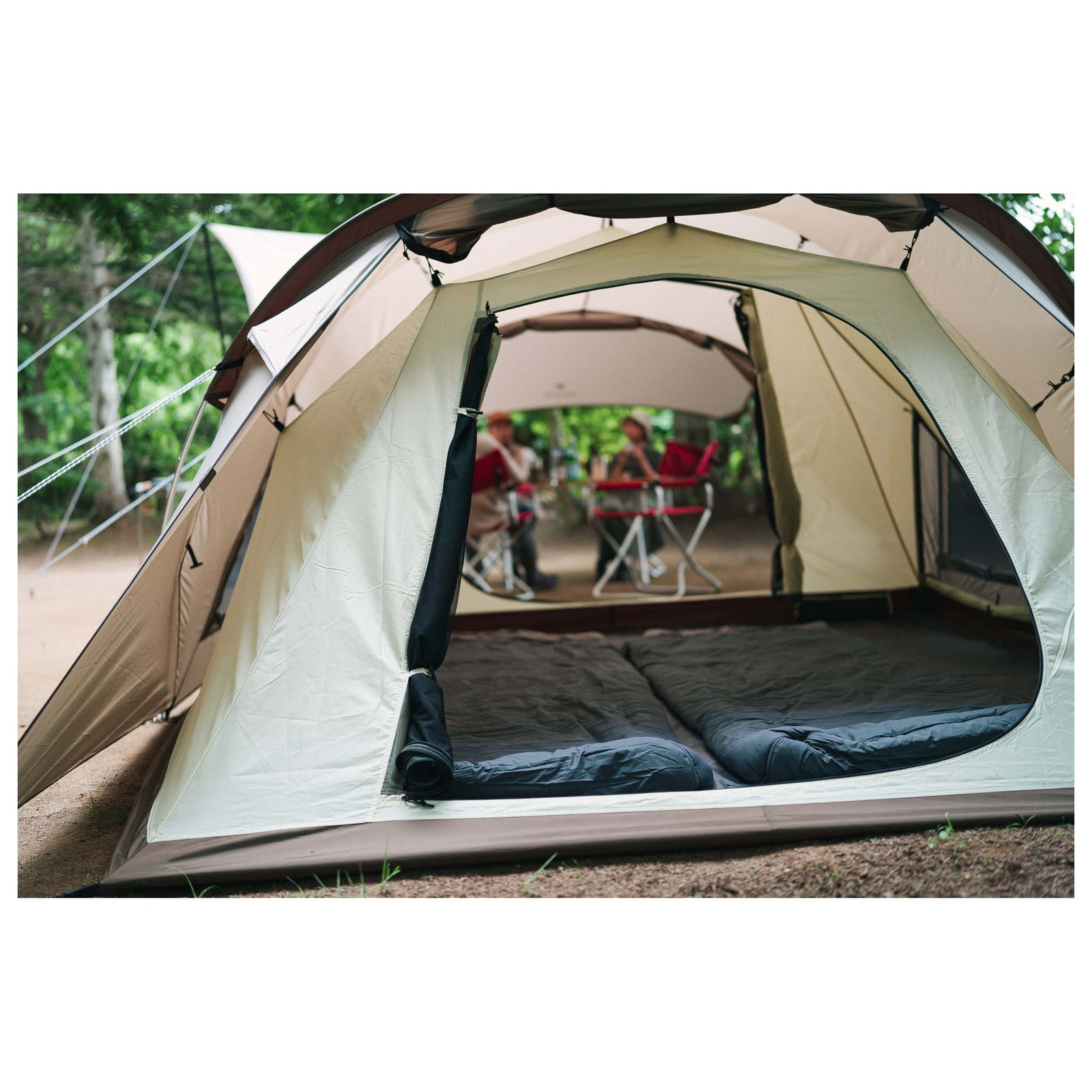 Land Nest Tent & Tarp Set Snow Peak SET-260 Tents 4P / Taupe