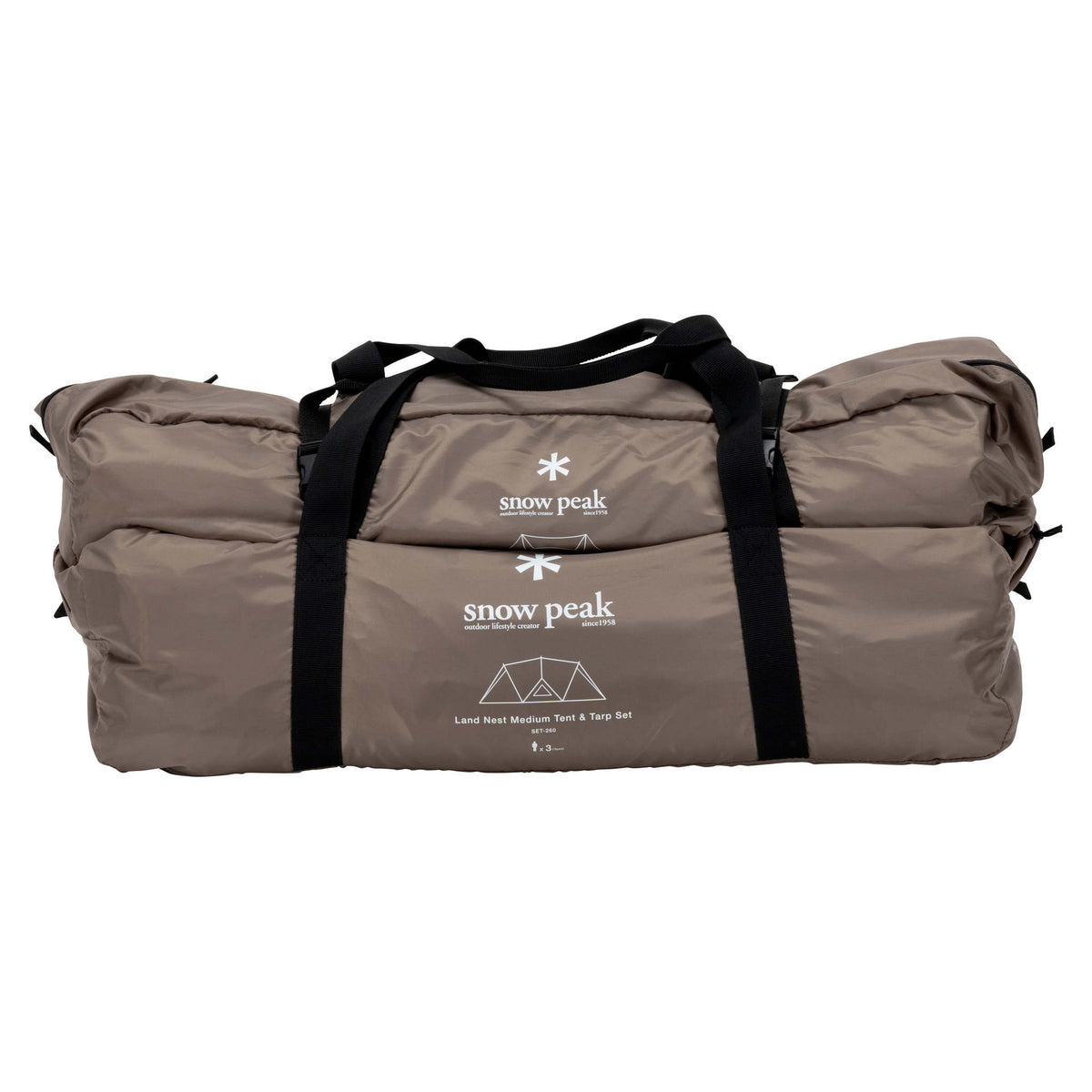Land Nest Tent & Tarp Set Snow Peak SET-260 Tents 4P / Taupe