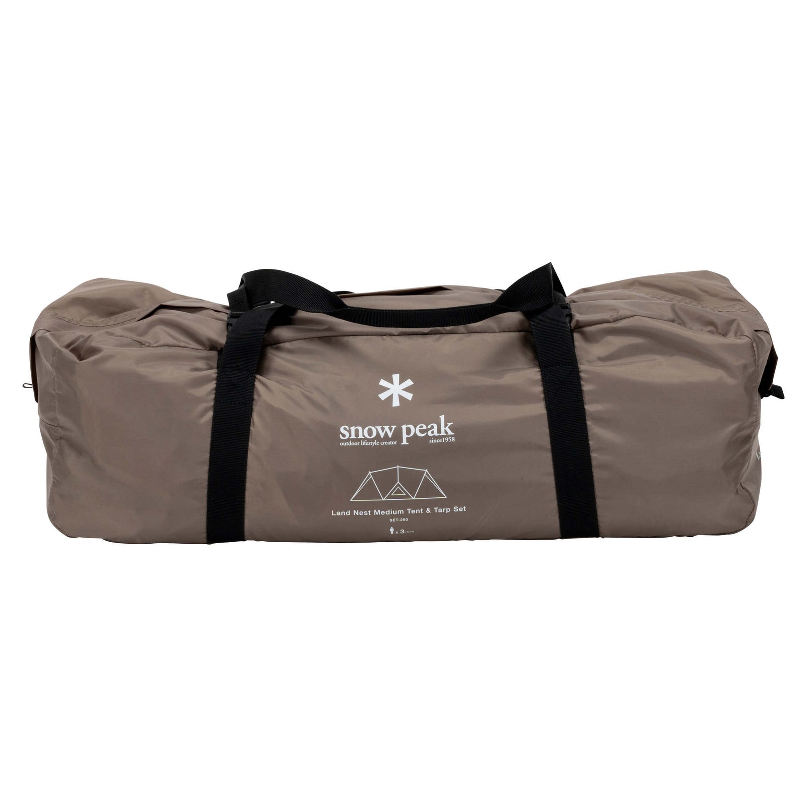 Land Nest Tent & Tarp Set Snow Peak SET-260 Tents 4P / Taupe