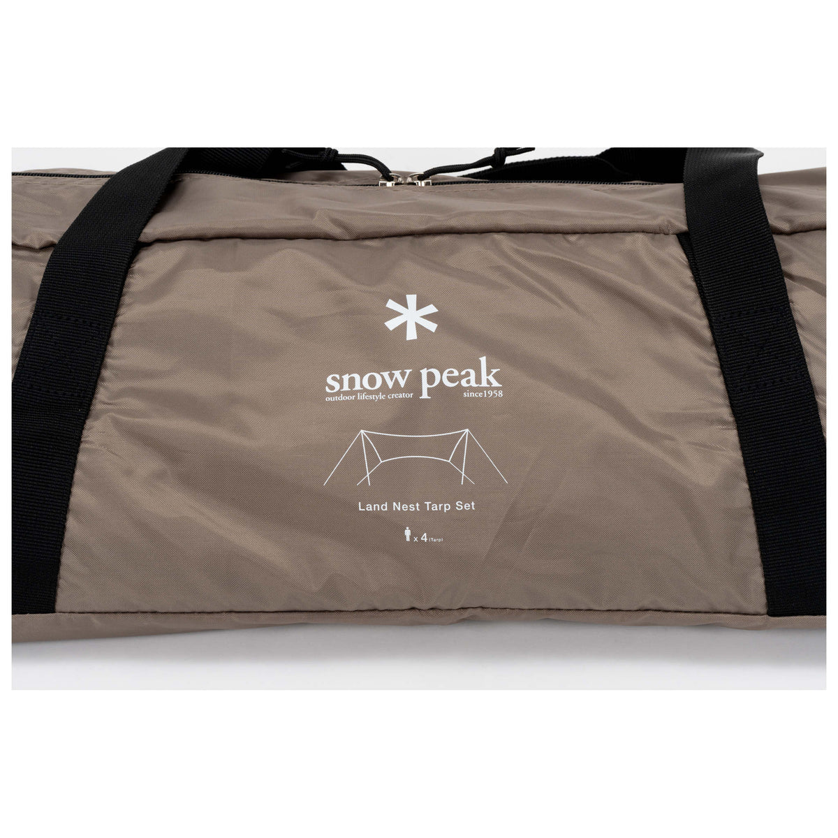 Land Nest Tent & Tarp Set Snow Peak SET-260 Tents 4P / Taupe
