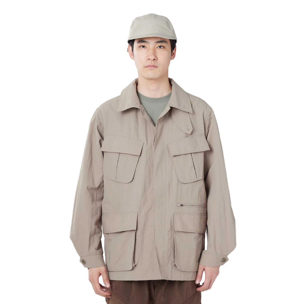 Nylon Washer Jacket Snow Peak Unisex Jackets