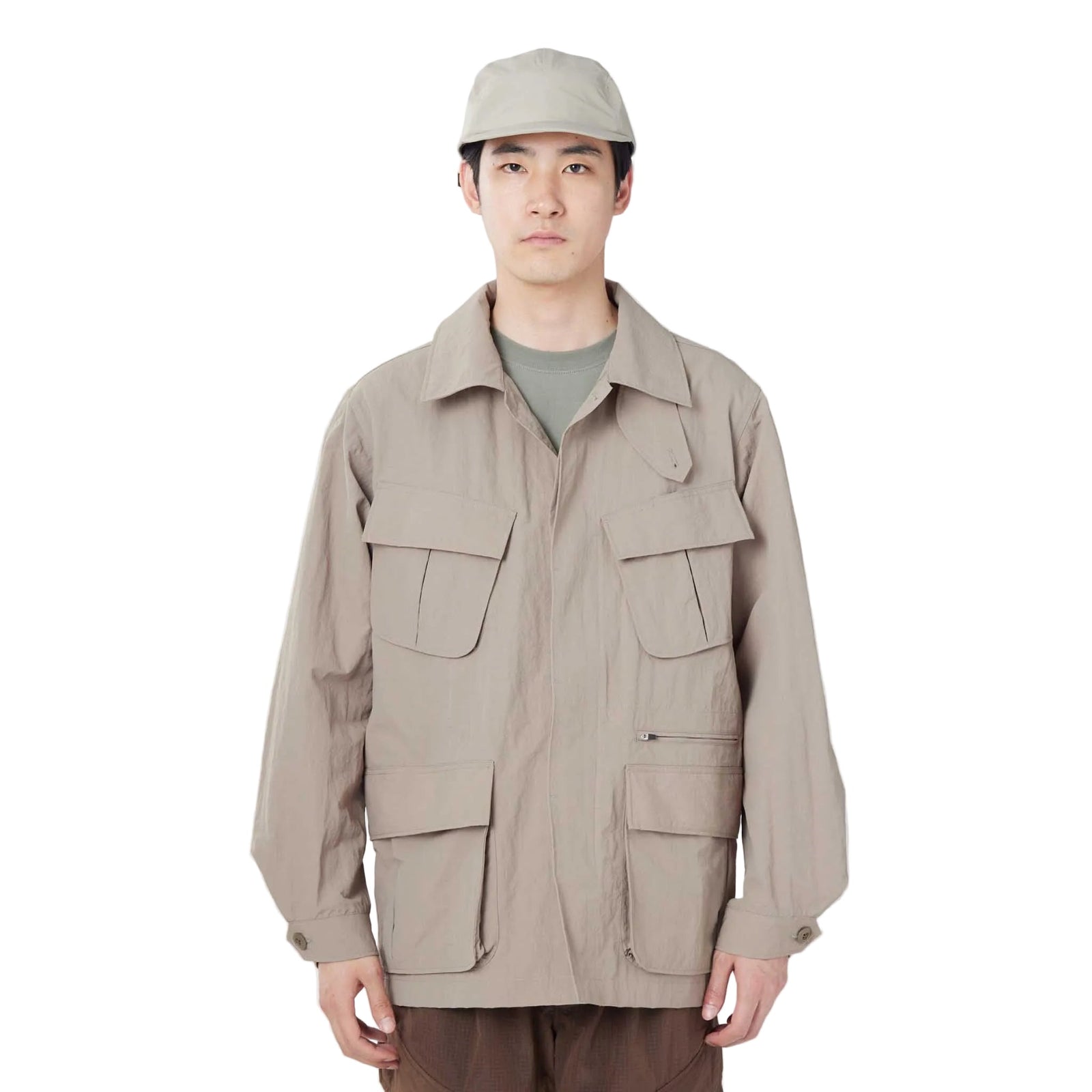 Nylon Washer Jacket Snow Peak Unisex Jackets