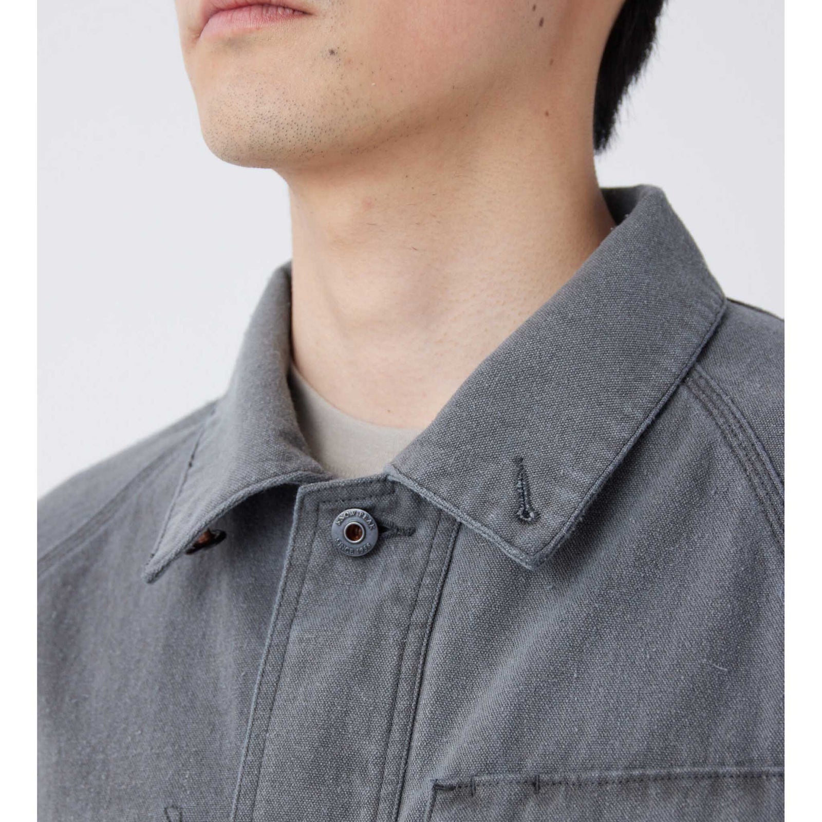 Sulfur Dyed Fade Coverall Snow Peak Unisex Shirts