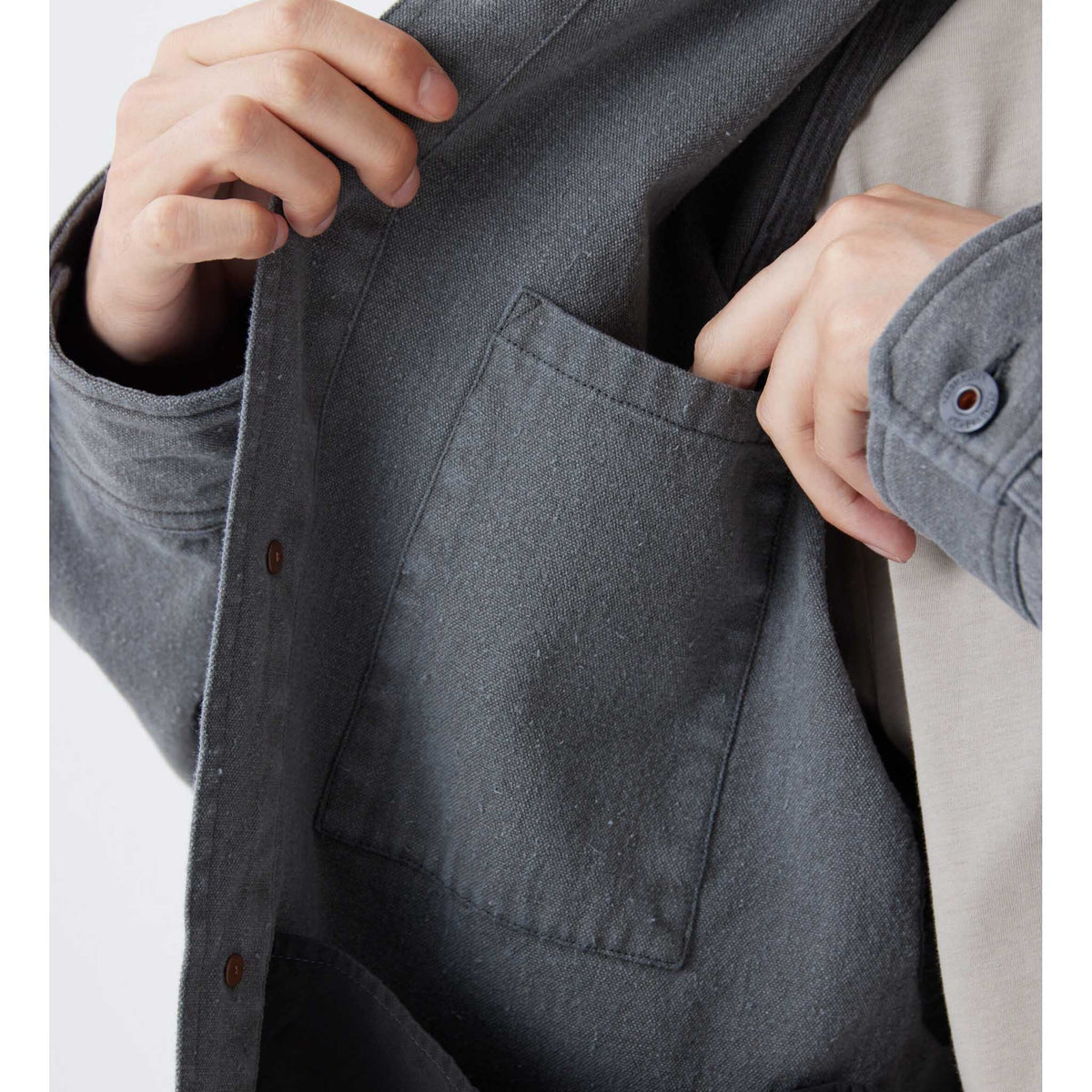 Sulfur Dyed Fade Coverall Snow Peak Unisex Shirts