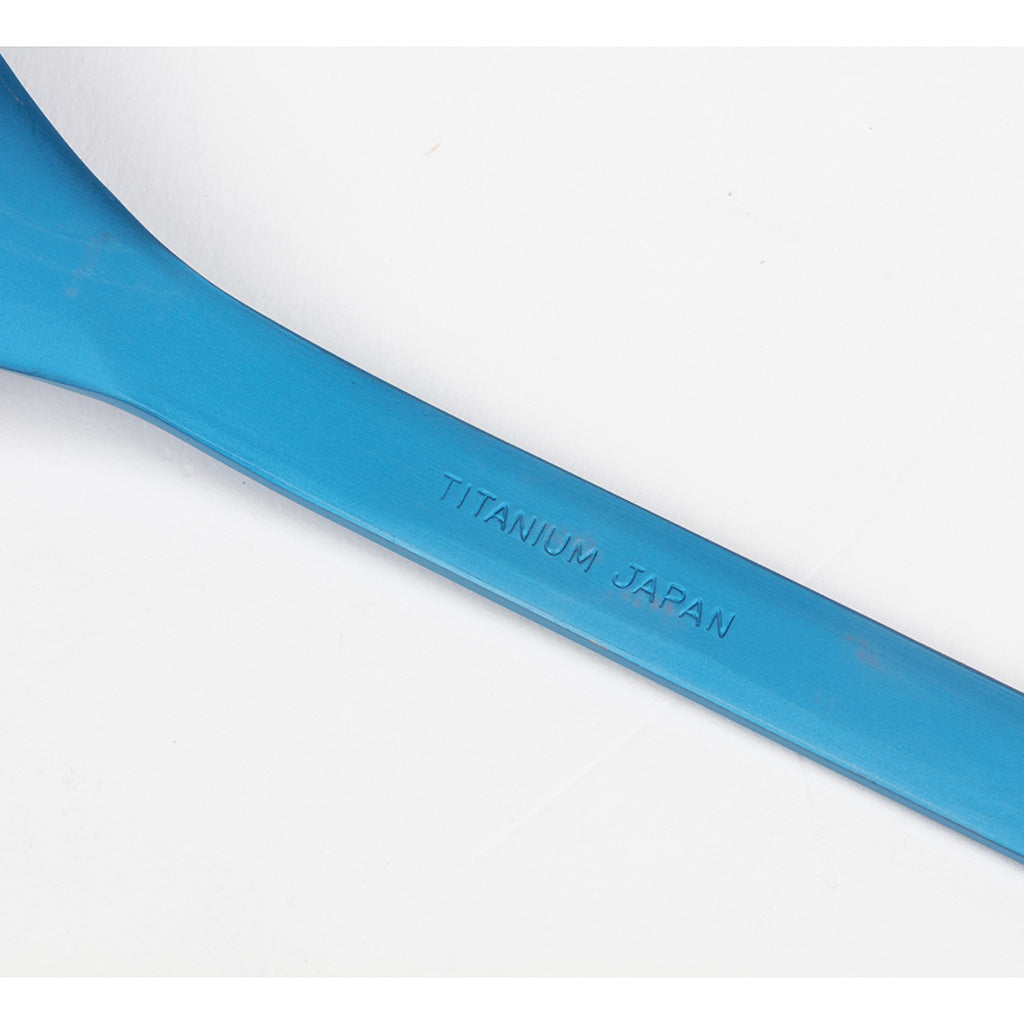 Titanium Colour Spork Snow Peak SCT-004BL Forks & Spoons One Size / Blue