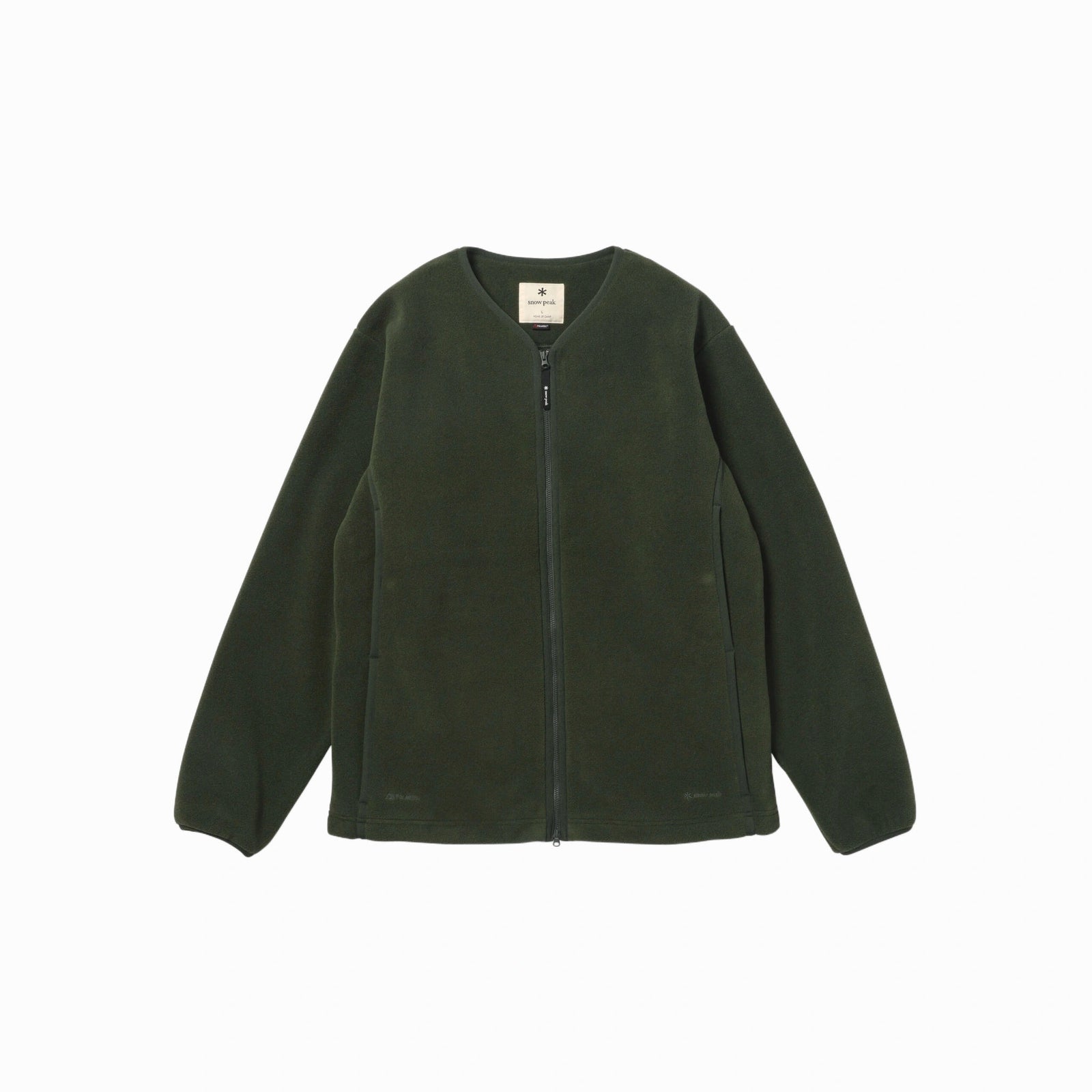 Water-Repellent Fleece Cardigan Snow Peak Unisex Cardigans