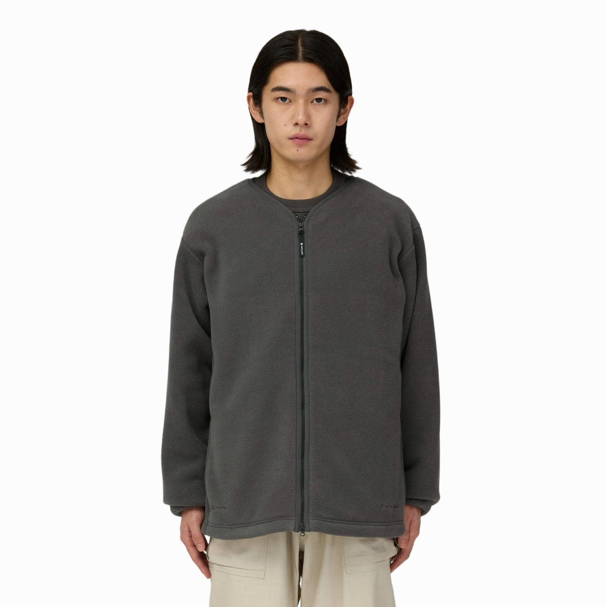 Water-Repellent Fleece Cardigan Snow Peak Unisex Cardigans