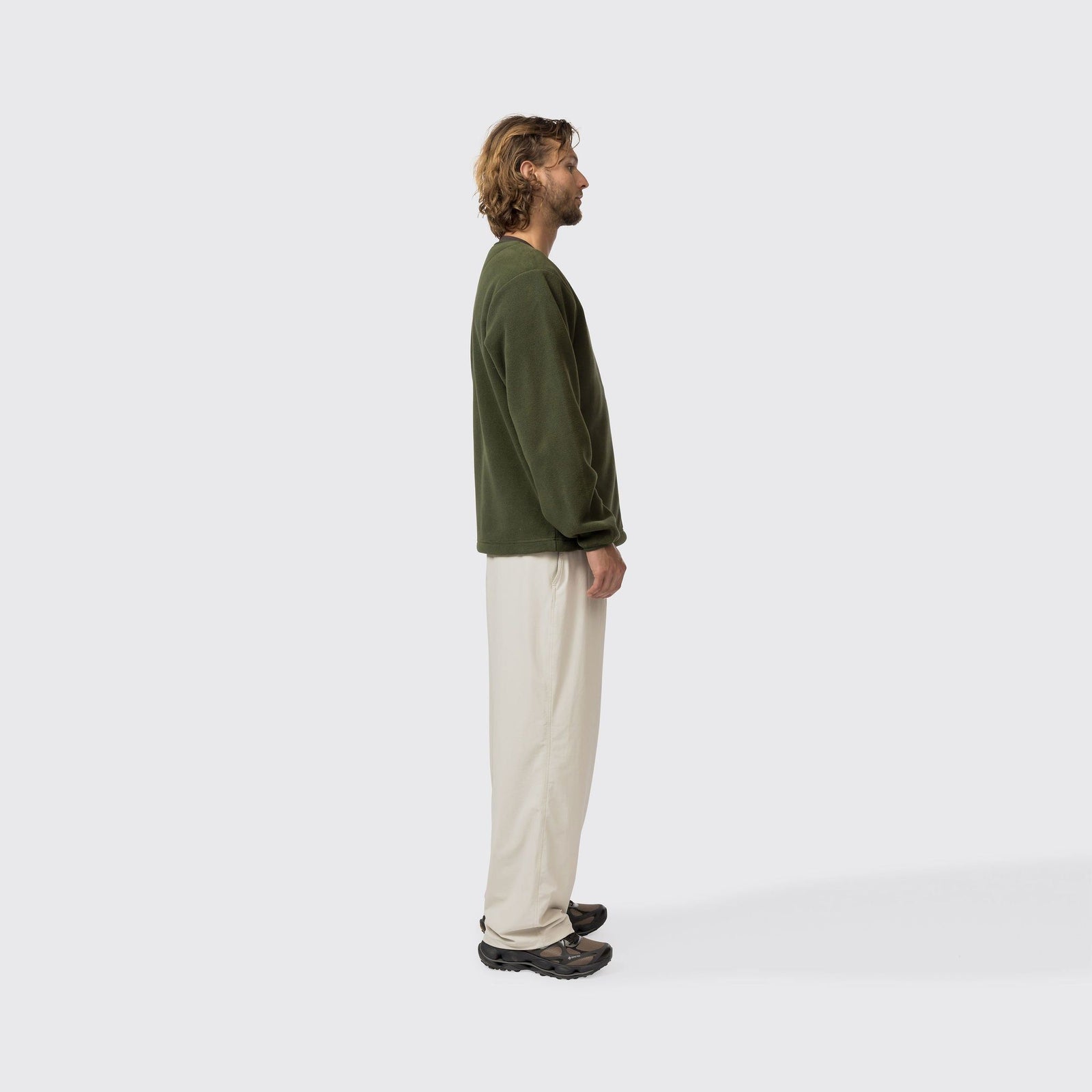 Water-Repellent Fleece Cardigan Snow Peak Unisex Cardigans