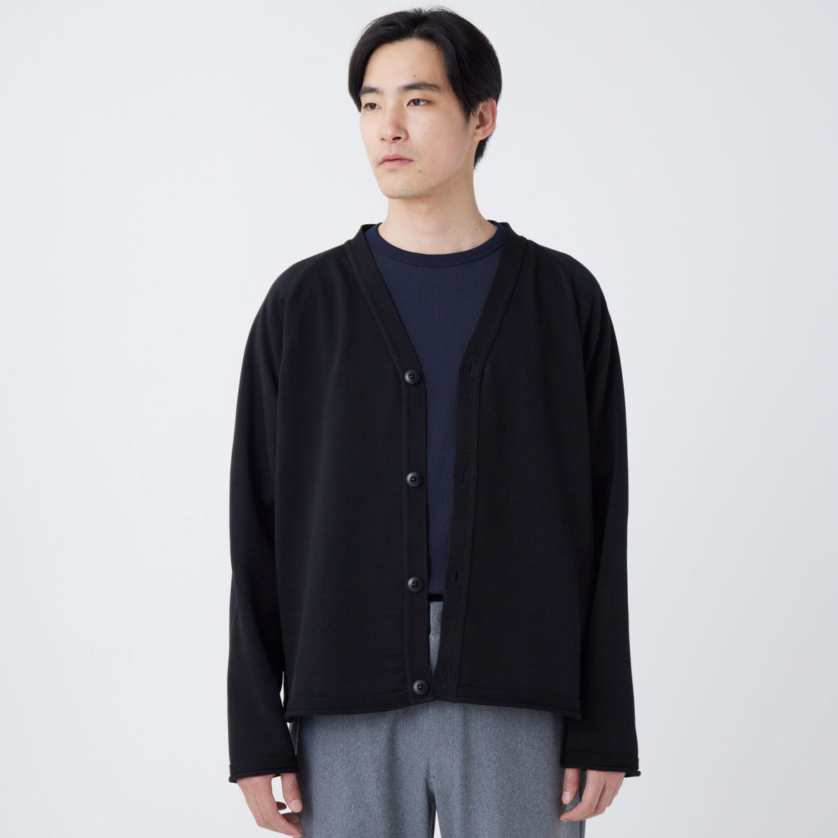 Water-Repellent Knit Cardigan Snow Peak Unisex Cardigans