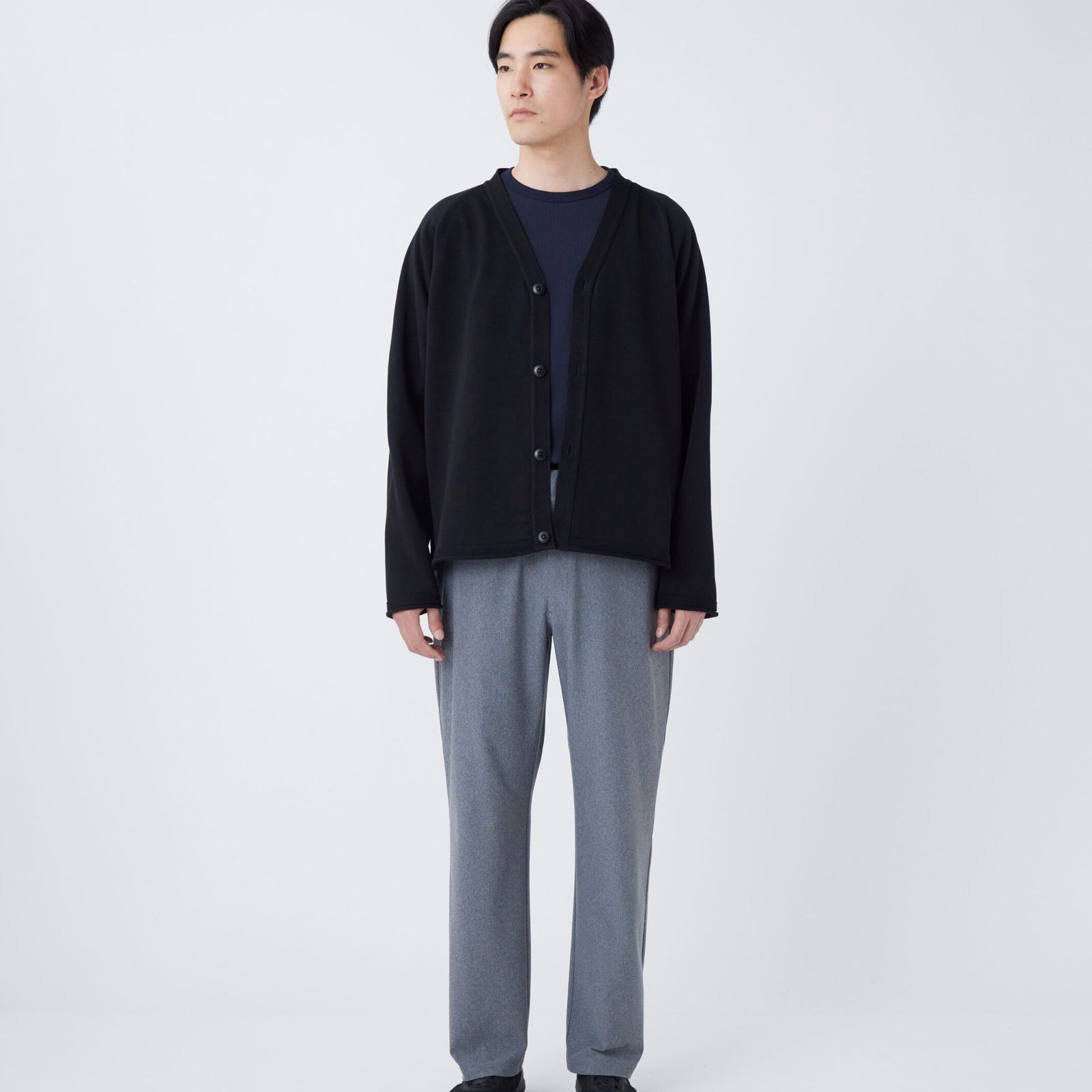 Water-Repellent Knit Cardigan Snow Peak Unisex Cardigans