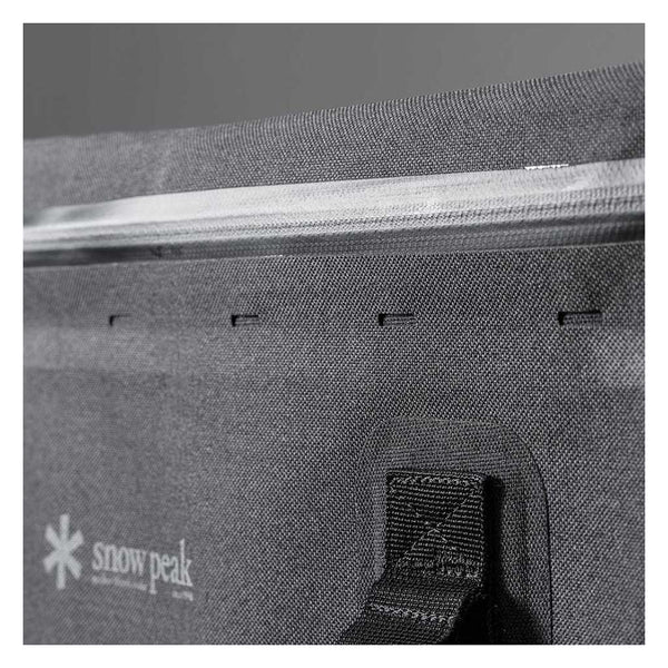 Snow Peak | Waterproof Gear Box 2 Unit | Camping Gear Box | Black