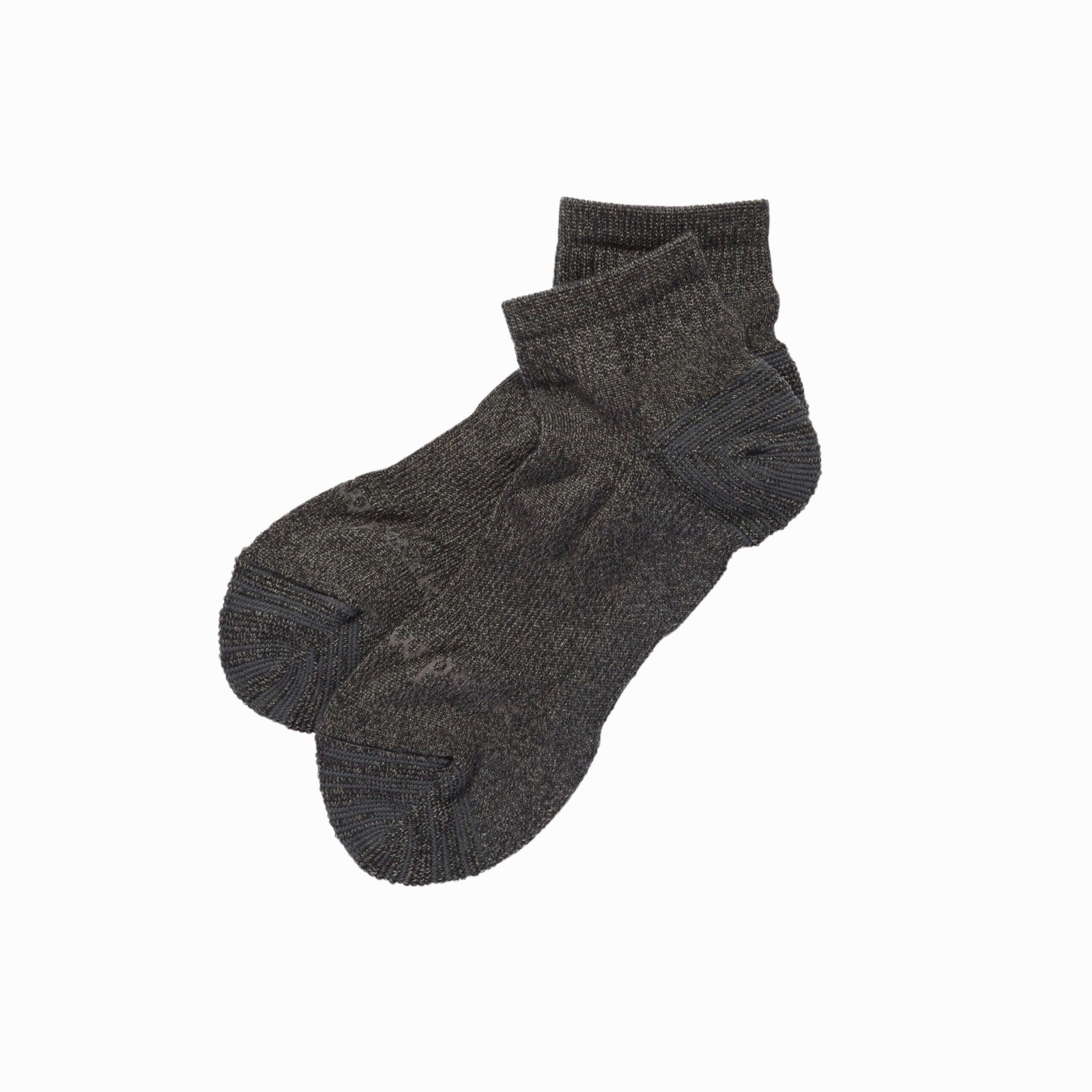 Wool Blend Ankle Socks Snow Peak 100261SO0203013 Unisex Socks M / Charcoal