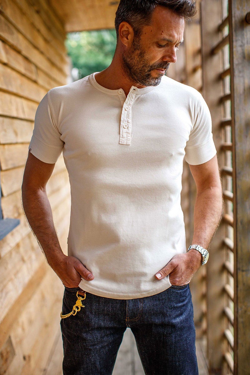New Elder Henley Short Sleeve Shirt