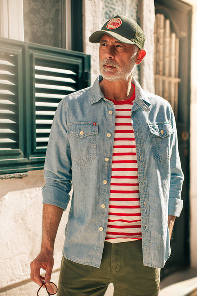 Trucker Badge Cap &SONS TPBCG-01 Caps & Hats One Size / Army Green