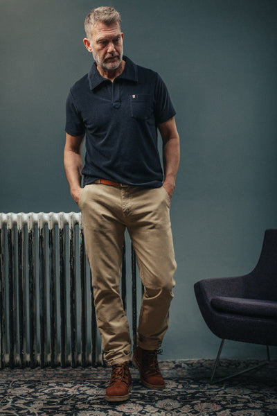 Virgil Chino &SONS CHINOTAN-30 Men's Trousers 30 inch / Tan