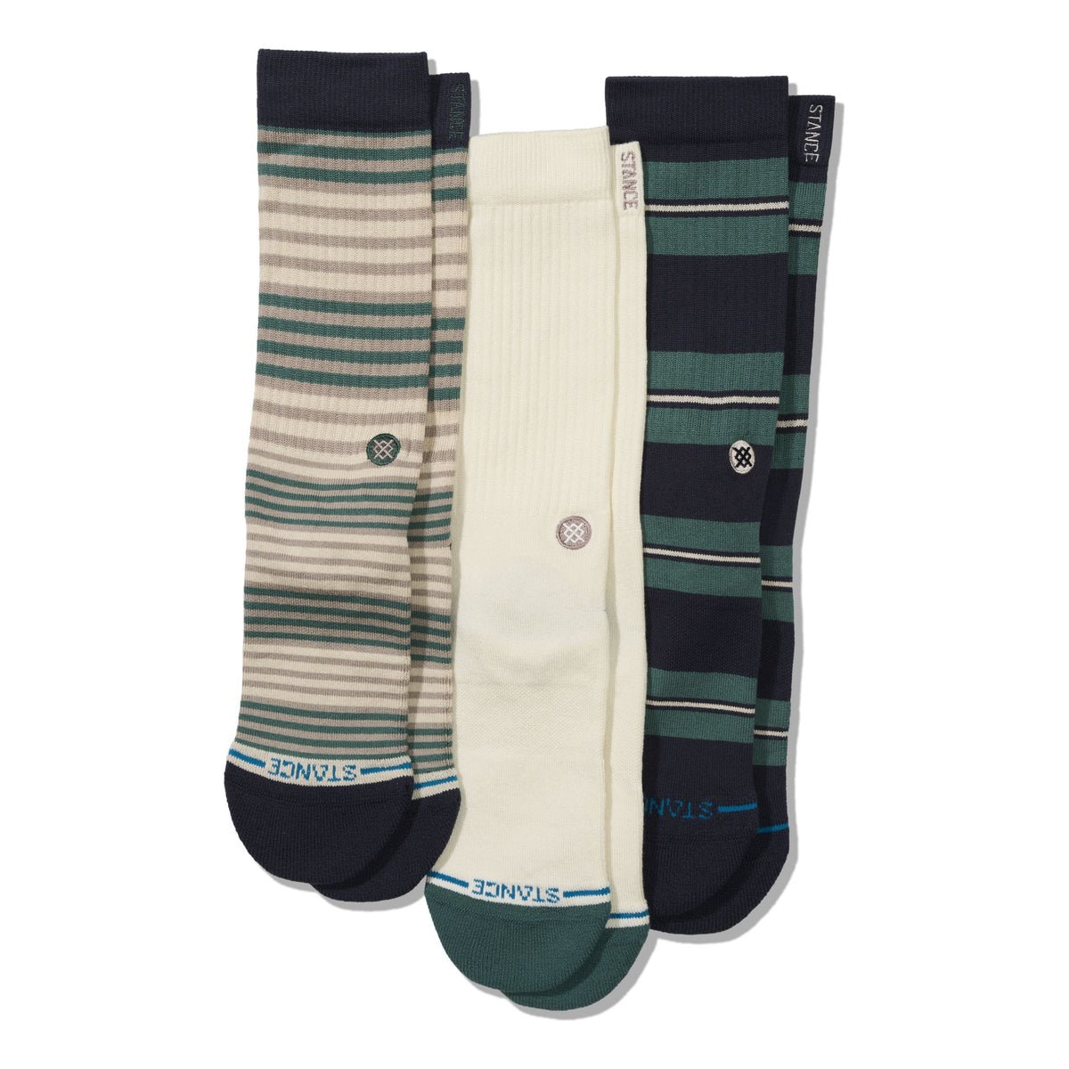 Caesar Stripe | 3 Pack Stance Men's Socks