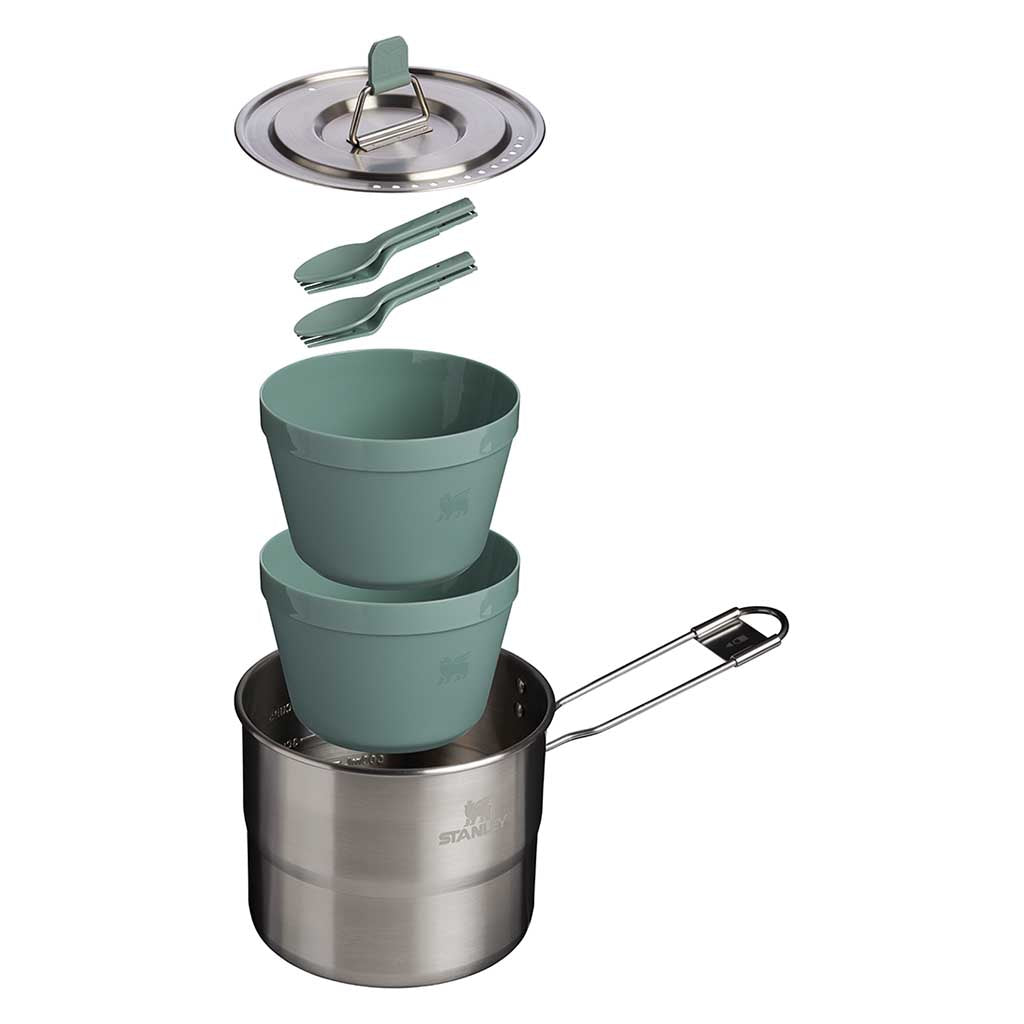 Stanley | Wildfare Go Two Bowl Cookset | Camping Cookset | Shale ...