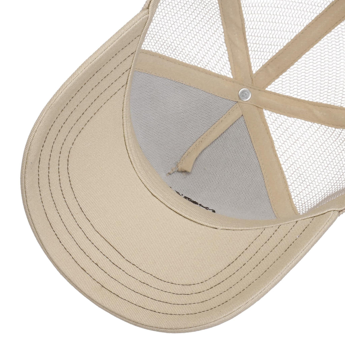 Trucker Cap | American Heritage Classic Stetson 7751171-76-OS Caps & Hats One Size / Beige