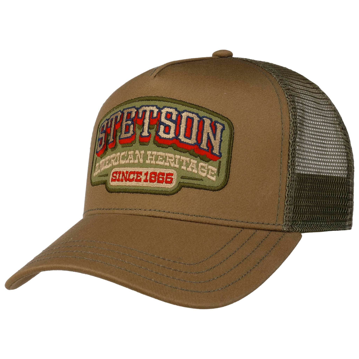 Trucker Cap | Vintage Western Stetson 7741171-66-OS Caps &amp; Hats One Size / Brown