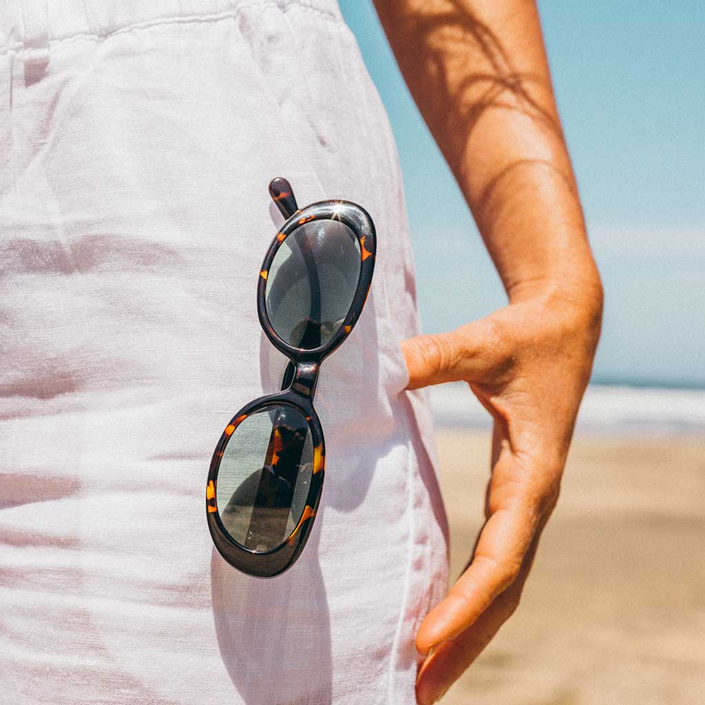 Bianca Sunski SUN-BI-TSL Sunglasses One Size / Tortoise Slate