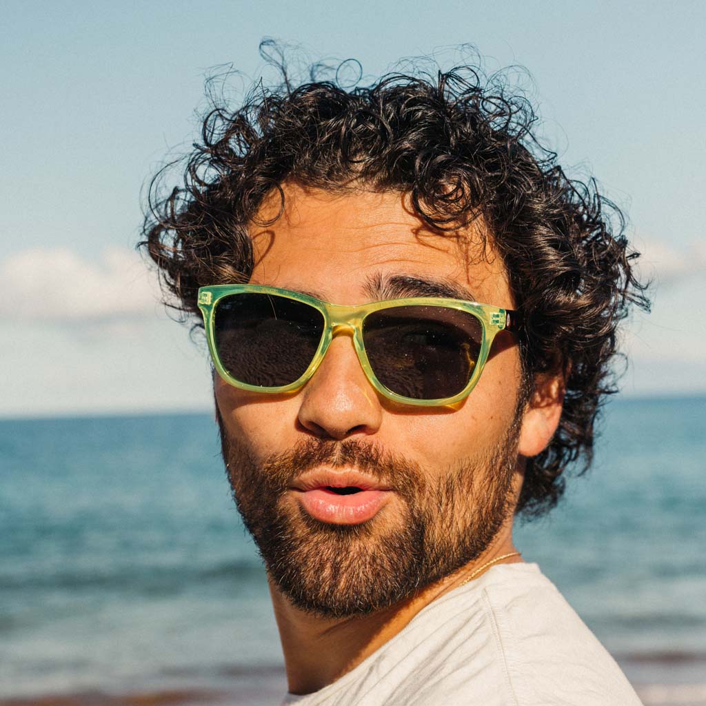 Headland Sunski SUN-HL-LTS Sunglasses One Size / Lime Tortoise Slate