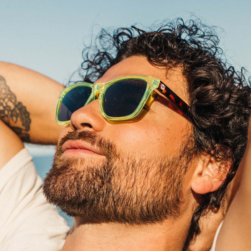Headland Sunski SUN-HL-LTS Sunglasses One Size / Lime Tortoise Slate